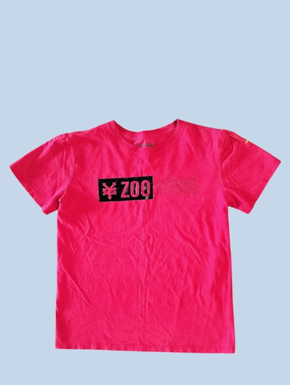 Zoo York Bright Red Logo Short Sleeve Tee